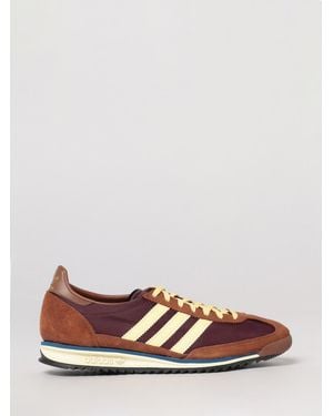 adidas Originals Sl 72 Og Suede And Nylon Trainers - Brown
