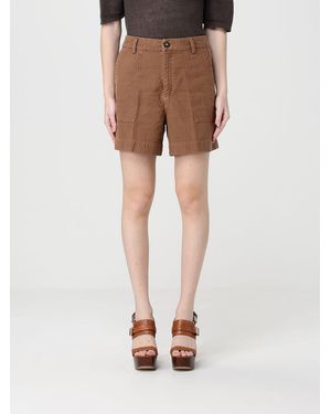 Mason's Cotton Shorts - Natural