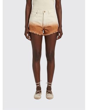 Alanui Denim Shorts - Natural