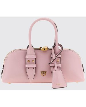 Pinko Escape Leather Bag - Pink