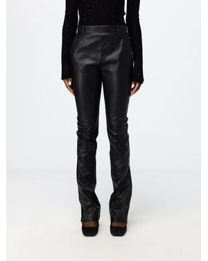Pinko High-Waisted Skinny Trousers - Black