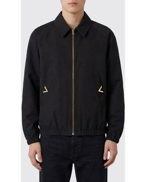 Valentino Cotton Shirt Jacket - Black