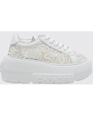 Casadei Nexus Platform Sneakers - White