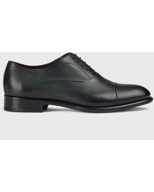 Doucal's Brogue Shoes - Black