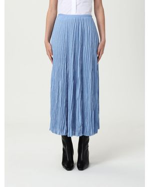 Proenza Schouler Gonna Plissettata - Blu