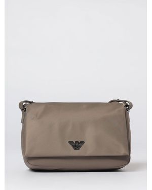 Emporio Armani Nylon Shoulder Bag - Grey