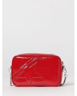 Golden Goose Mini Star Patent Leather Bag - Red