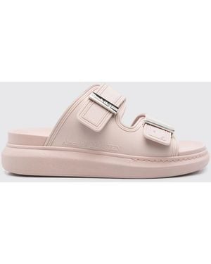 McQueen Flat Sandals - Pink