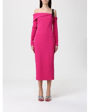 Versace Jeans Couture Off-The-Shoulder Dress - Pink