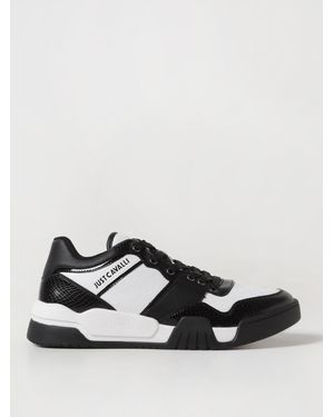Just Cavalli Sneakers Pelle Goffrata - Bianco