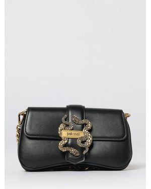 Just Cavalli Faux Leather Bag - Black