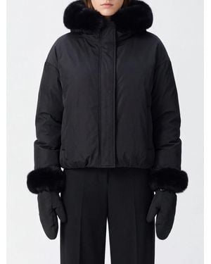 Yves Salomon Jacke Damen - Schwarz