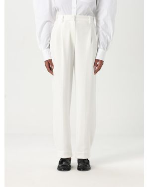 Brunello Cucinelli Pantalone Classico - Bianco