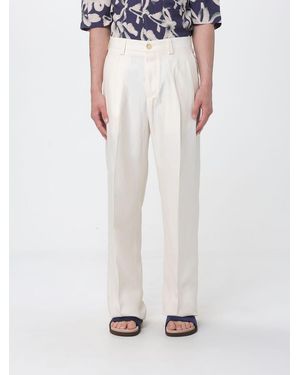 Laneus Wide Leg Pants - White