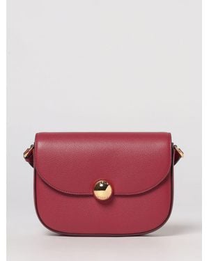 Furla Moonlight Calfskin Shoulder Bag - Pink
