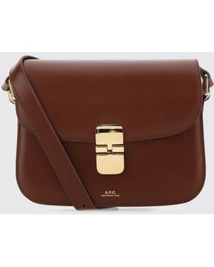 A.P.C. Borsa A Mano Donna - Marrone