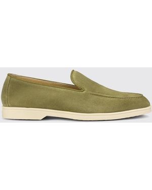 Doucal's Suede Loafers - Green