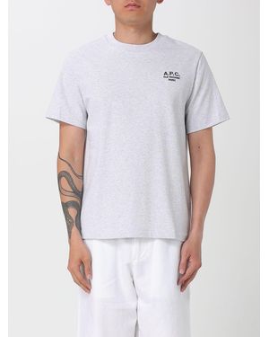 A.P.C. Camiseta Hombre - Blanco