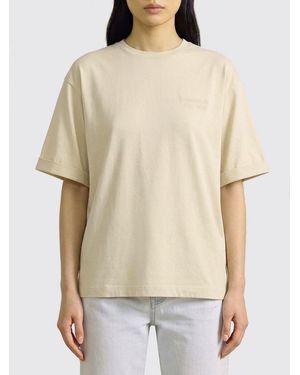 Woolrich Basic Cotton T-Shirts - Natural