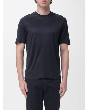 Emporio Armani Basic Cotton Blend T-Shirt - Blue