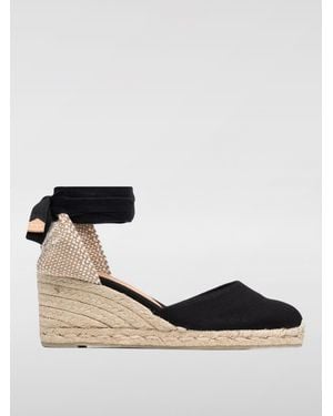Castañer Wedge Espadrilles - Black