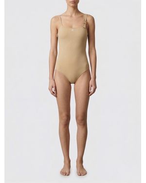 Courreges CourrÈ Ges Stretch Polyamide One-Piece Swimsuit - Natural