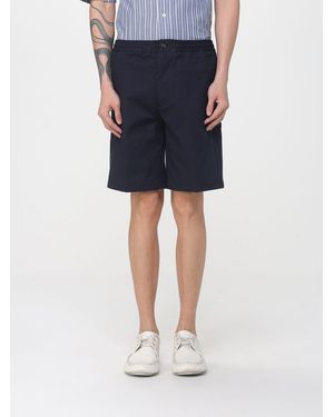 Paolo Pecora Virgin Wool Chino Shorts - Blue