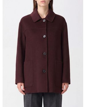 Max Mara Cappotto Corto Monopetto - Rosso