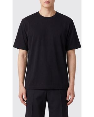Dolce & Gabbana Dolce &Amp Gabbana Cotton Short-Sleeved T-Shirt With Crew Neck - Black
