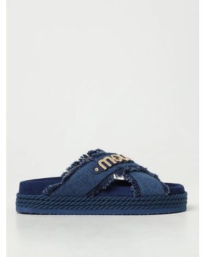 Mou Flat Sandals - Blue