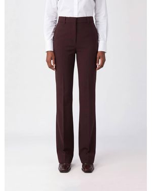 Sportmax Mid-Rise Sartorial Flared Pants
