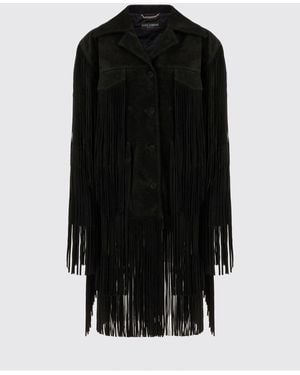 Dolce & Gabbana Mantel Damen - Schwarz