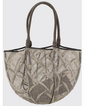Bottega Veneta Borsa A Spalla Donna - Neutro