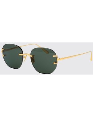 Linda Farrow Sunglasses - Green
