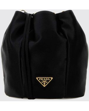 Prada Borsa A Secchiello - Nero