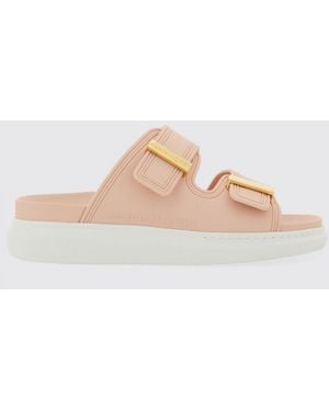 McQueen Sandalias De Tacón Mujer - Rosa