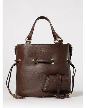 Lancel Premiere Flirt Grained Leather Bag - Brown