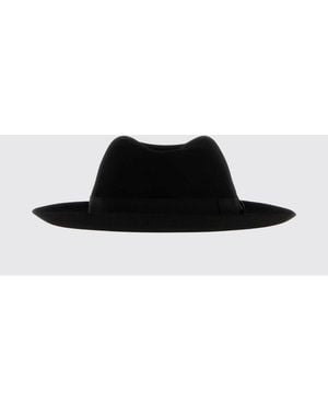Borsalino Cappello Panama A Tesa Media - Bianco