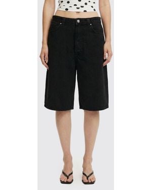 Dondup Pantalones Cortos Mujer - Negro