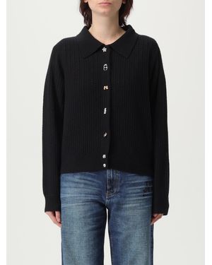 Marc Jacobs Merino Wool Cardigan With Embellished Buttons - Black