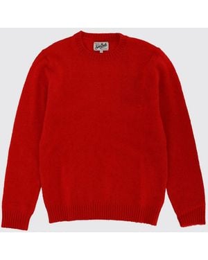 Mc2 Saint Barth Maglia A Girocollo Basic - Rosso
