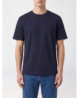 Circolo 1901 Kurzärmeliges Rundhals-T-Shirt Aus Stretch-Baumwolljersey - Blau