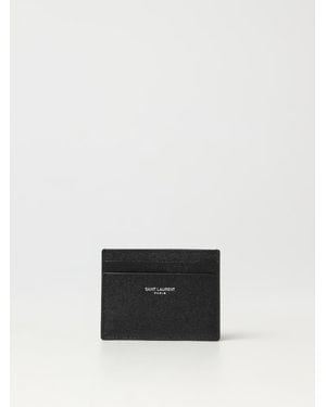 Saint Laurent Credit Card Holder - White
