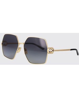 Gucci Gg2163S Metal Sunglasses - Blue