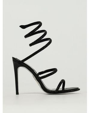 Rene Caovilla Sandales À Talons Femme - Noir
