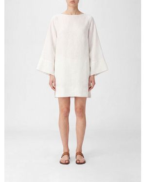 The Row Linen Blouse - White