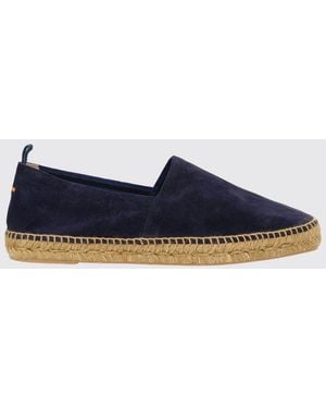 Castañer Espadrilles Aus Wildleder - Blau