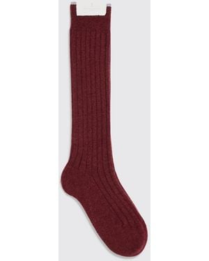 Brunello Cucinelli Calcetines Hombre - Rojo