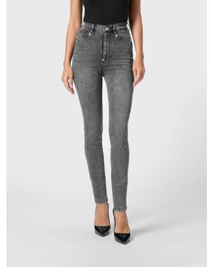 Philipp Plein Denim Skinny Fit Jeans - Black