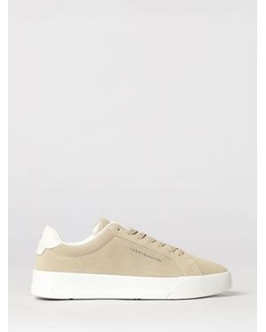 Tommy Hilfiger Suede Trainers - Natural